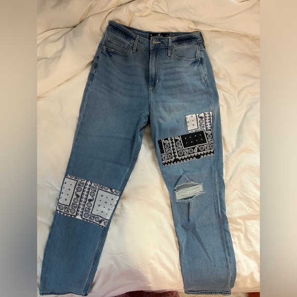 Hollister Patchwork Jeans - Picture 2 of 4